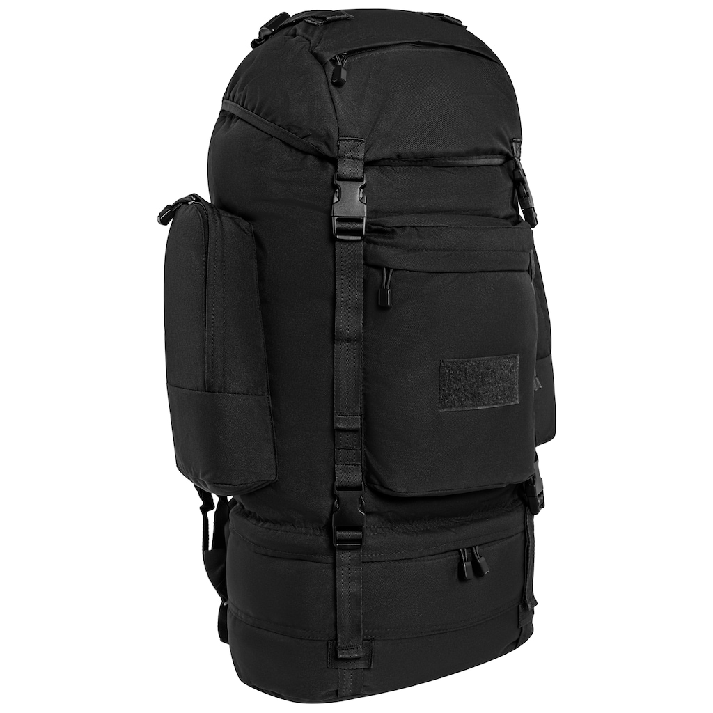 Ruksak Mil-Tec Ranger 75 l - Čierny, ideálny na viacdňové túry
